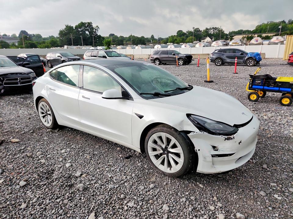 Photo 4 from auction – 2021 TESLA MODEL 3 with VIN 5YJ3E1EA1MF874581