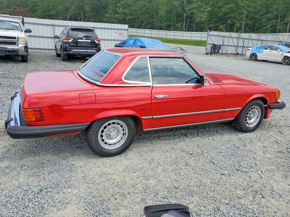 Photo 3 from auction – 1984 MERCEDES-BENZ 380 with VIN WDBBA45A2EA005943