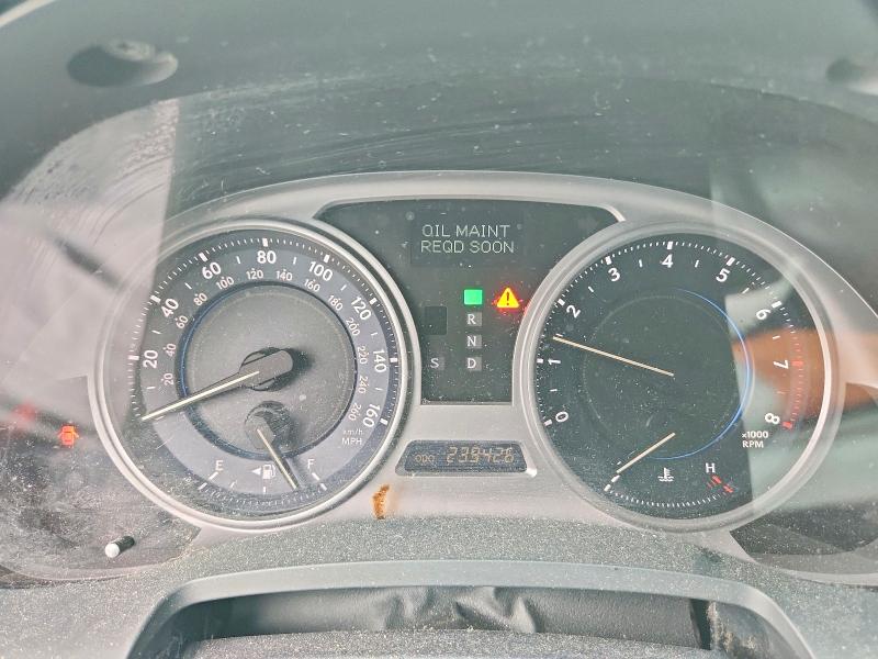 Photo 9 from auction – 2009 LEXUS IS 250 with VIN JTHBK262495090789