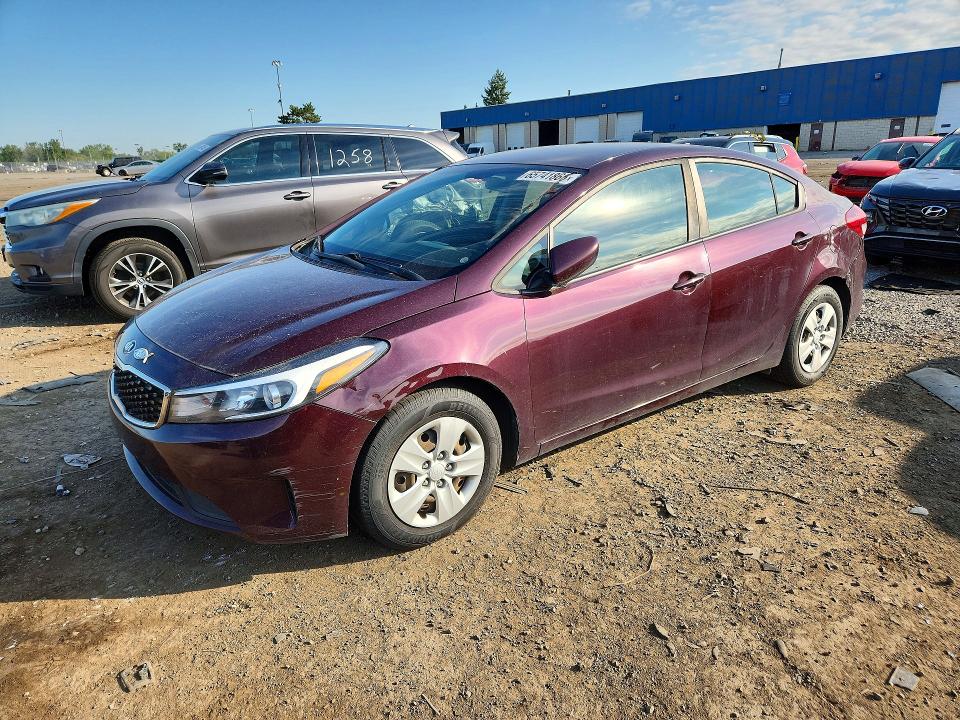 Photo 1 from auction – 2018 KIA FORTE with VIN 3KPFK4A78JE199475