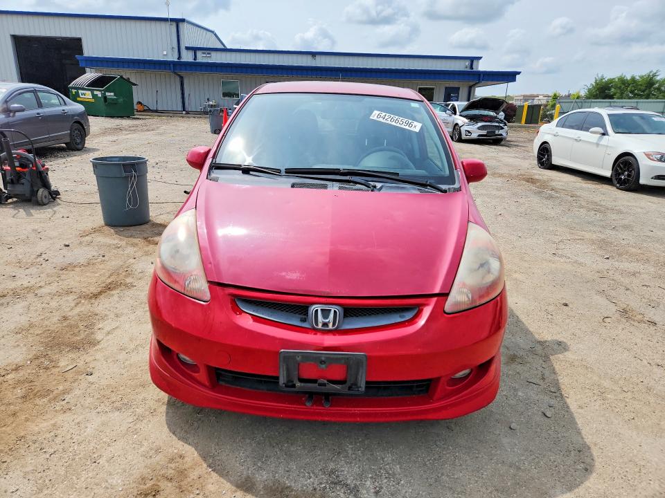 Photo 5 from auction – 2007 HONDA FIT with VIN JHMGD38617S037312