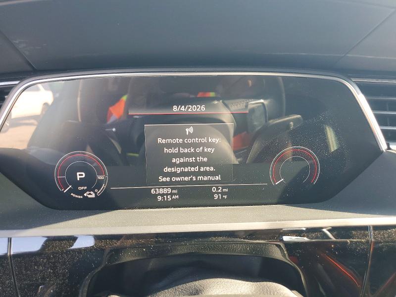 Photo 9 from auction – 2019 AUDI E-TRON with VIN WA1VAAGE3KB007357