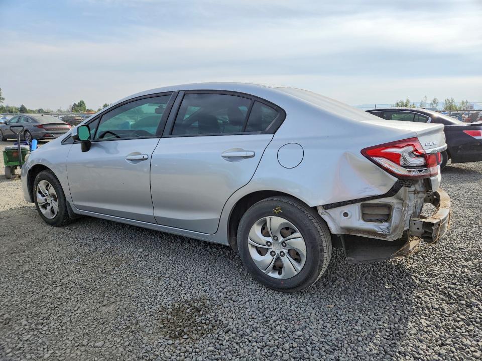 Photo 2 from auction – 2013 HONDA CIVIC with VIN 2HGFB2F5XDH593047