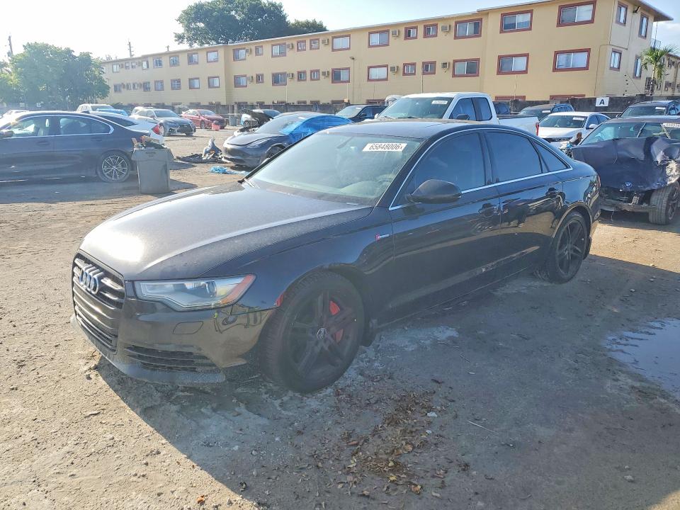 AUDI A6 2012 with VIN WAUBGAFC6CN007499 - Photo from auction