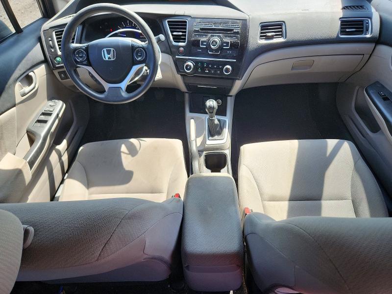 Photo 8 from auction – 2013 HONDA CIVIC with VIN 19XFB2E52DE077664