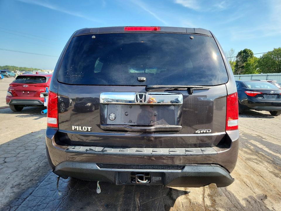 Photo 6 from auction – 2012 HONDA PILOT with VIN 5FNYF4H56CB047242