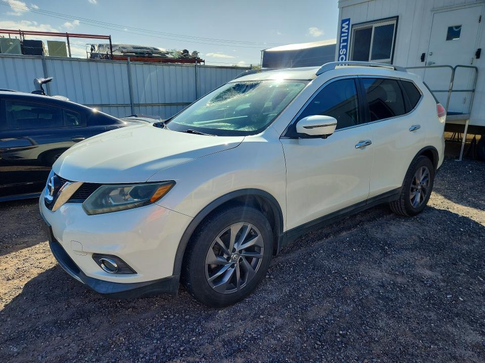 NISSAN ROGUE 2016 with VIN 5N1AT2MT2GC779031 - Photo from auction
