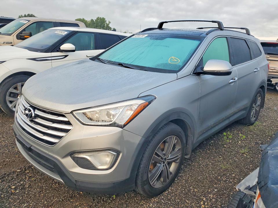 HYUNDAI SANTA FE 2015 with VIN KM8SRDHF1FU120353 - Photo from auction