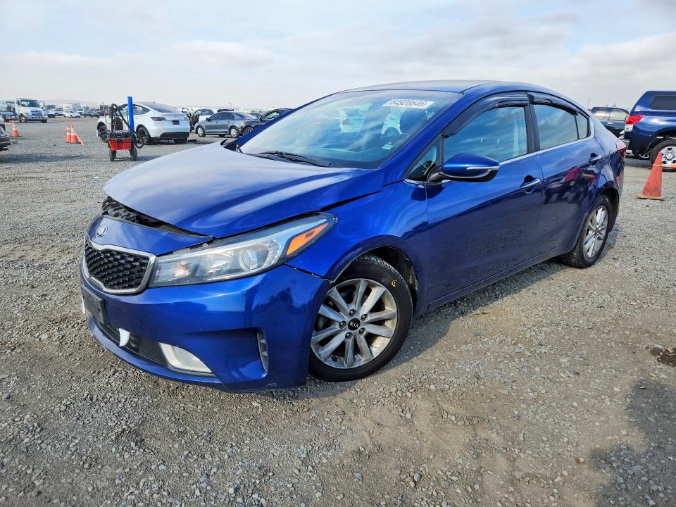 KIA FORTE 2017 with VIN 3KPFL4A79HE062388 - Photo from auction