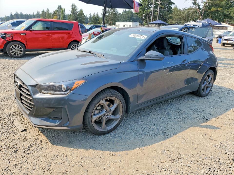 HYUNDAI VELOSTER 2019 with VIN KMHTG6AF3KU008941 - Photo from auction