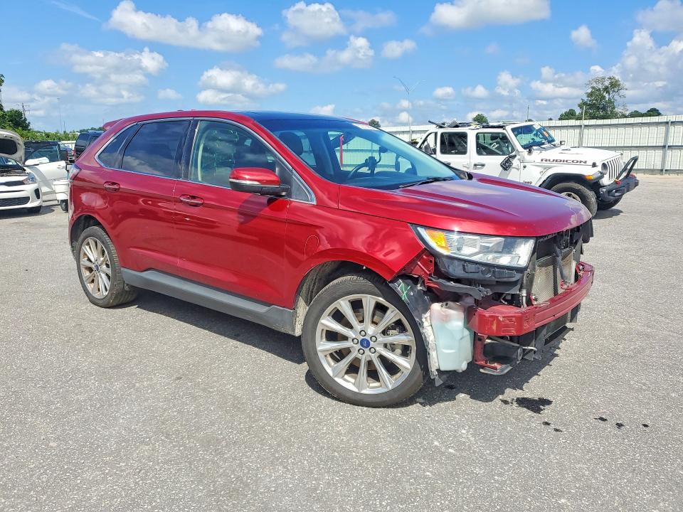 Photo 4 from auction – 2017 FORD EDGE with VIN 2FMPK3K80HBB45185