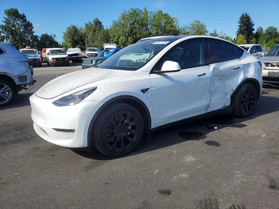 TESLA MODEL Y 2024 with VIN 7SAYGAEEXRF088212 - Photo from auction