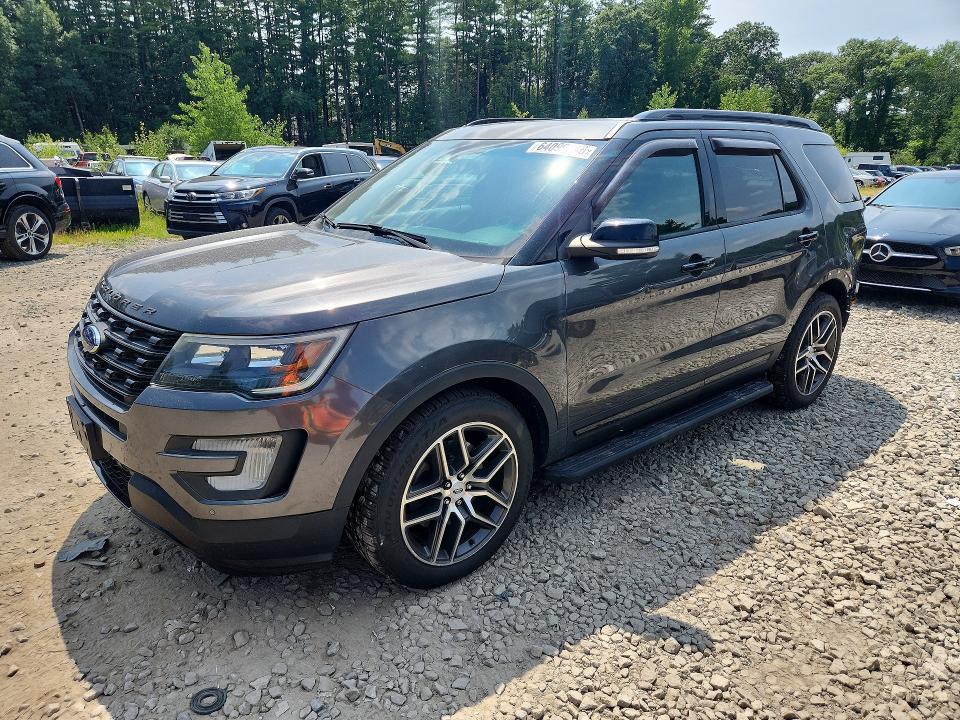 FORD EXPLORER 2017 with VIN 1FM5K8GT6HGB42432 - Photo from auction