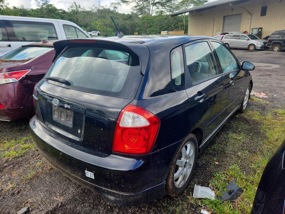 Photo 3 from auction – 2005 KIA SPECTRA with VIN KNAFE161955119612