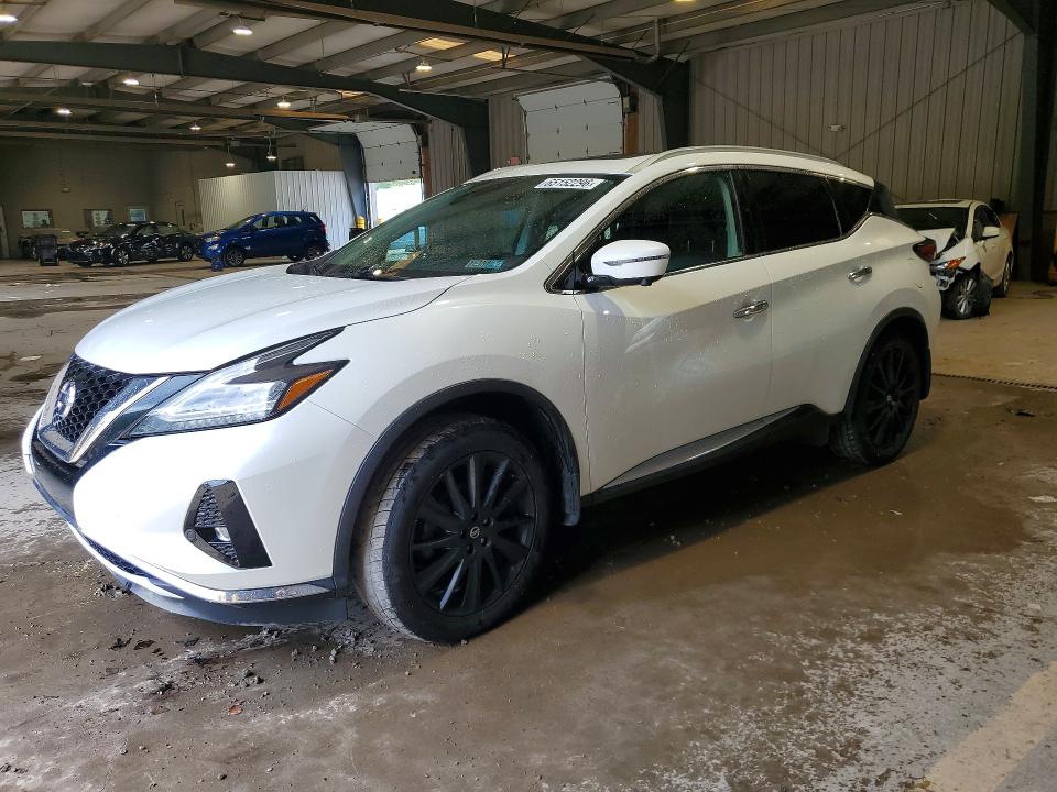NISSAN MURANO 2019 with VIN 5N1AZ2MS4KN143200 - Photo from auction