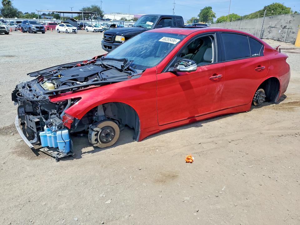 INFINITI Q50 2021 с VIN JN1EV7BP9MM701955 - Снимка от търг