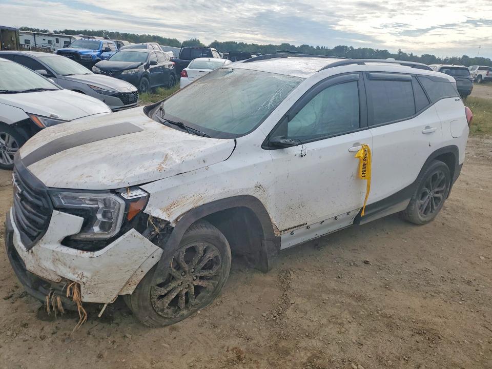 GMC TERRAIN 2022 with VIN 3GKALTEV2NL250887 - Photo from auction