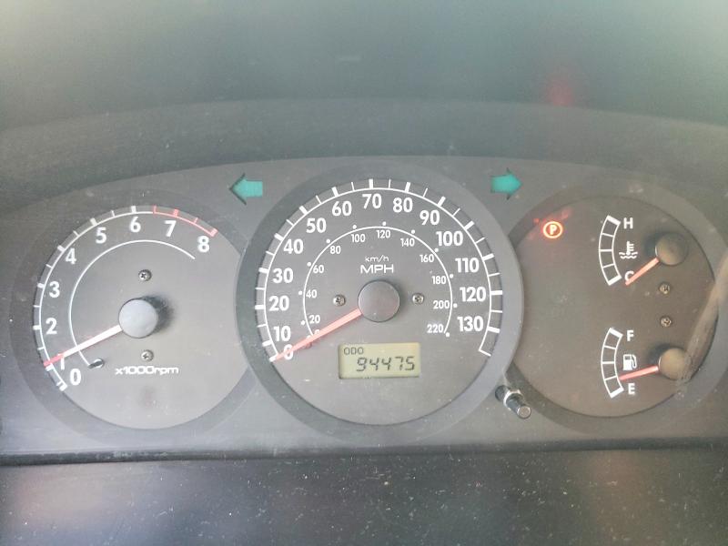 Photo 9 from auction – 2002 KIA SPECTRA with VIN KNAFB121125155658