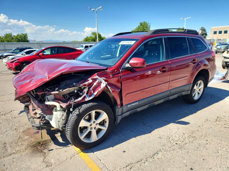 SUBARU OUTBACK 2013 with VIN 4S4BRDLC2D2212108 - Photo from auction