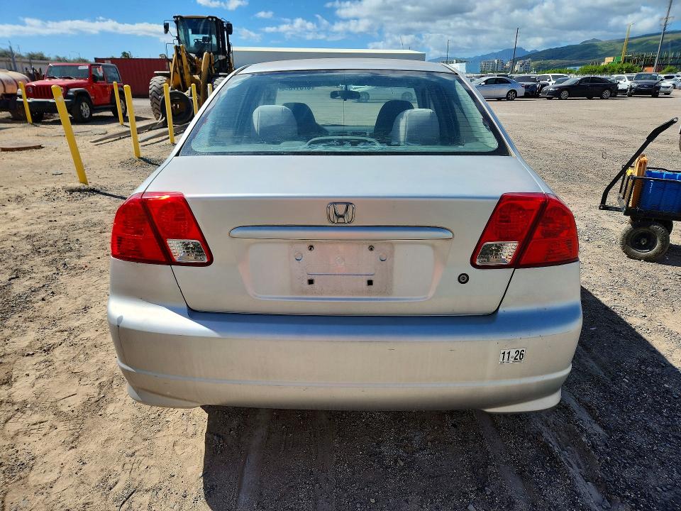 Photo 6 from auction – 2005 HONDA CIVIC with VIN 1HGES16315L000281