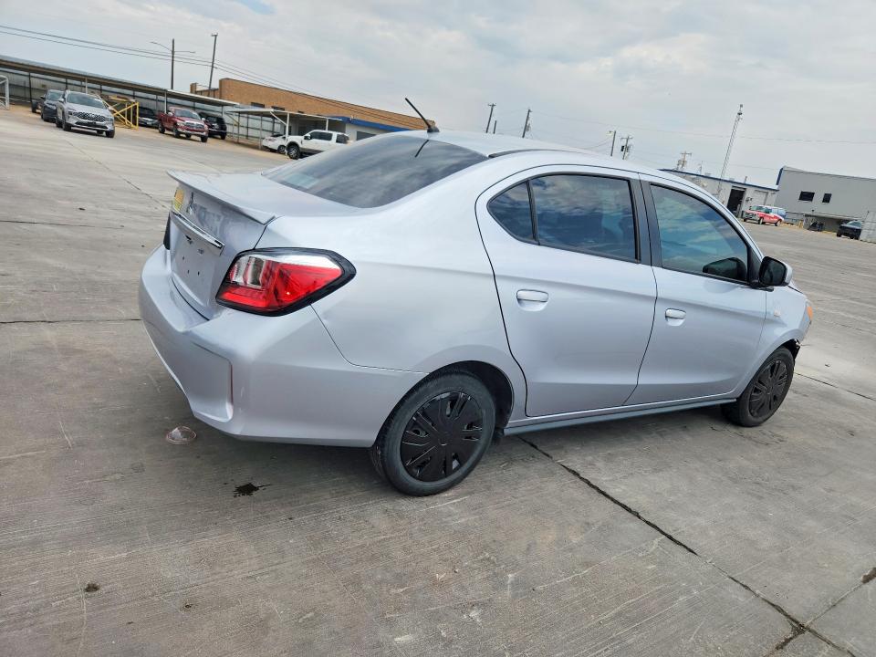Photo 3 from auction – 2022 MITSUBISHI MIRAGE with VIN ML32FUFJ8NHF07760
