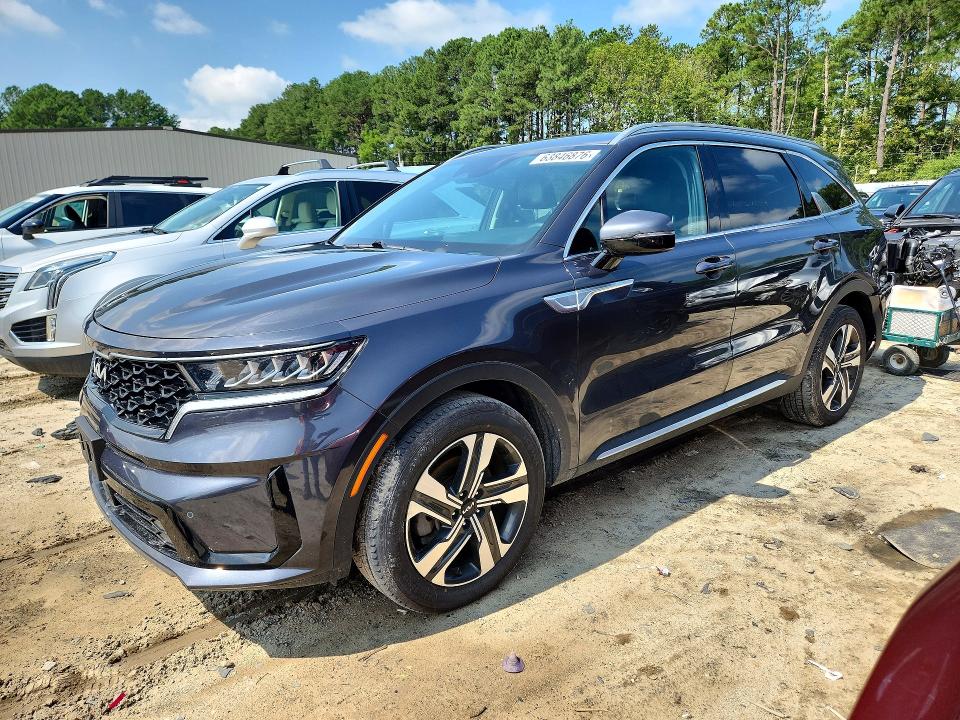 KIA SORENTO 2023 with VIN KNDRHDLG4P5176658 - Photo from auction