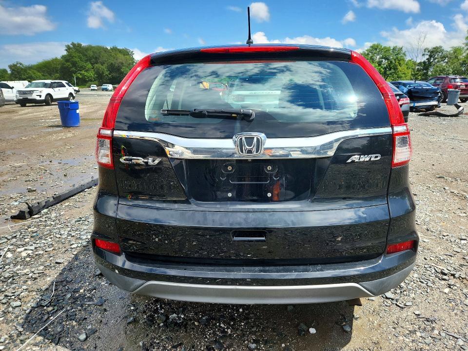 Photo 6 from auction – 2016 HONDA CR-V with VIN 2HKRM4H37GH618592