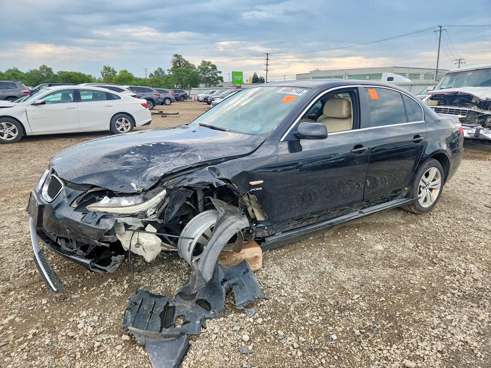 BMW 528 2010 with VIN WBANV1C59AC156555 - Photo from auction