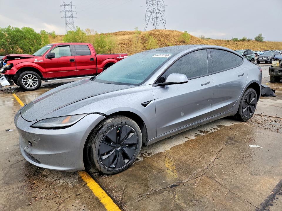 TESLA MODEL 3 2025 with VIN 5YJ3E1EB5SF939096 - Photo from auction