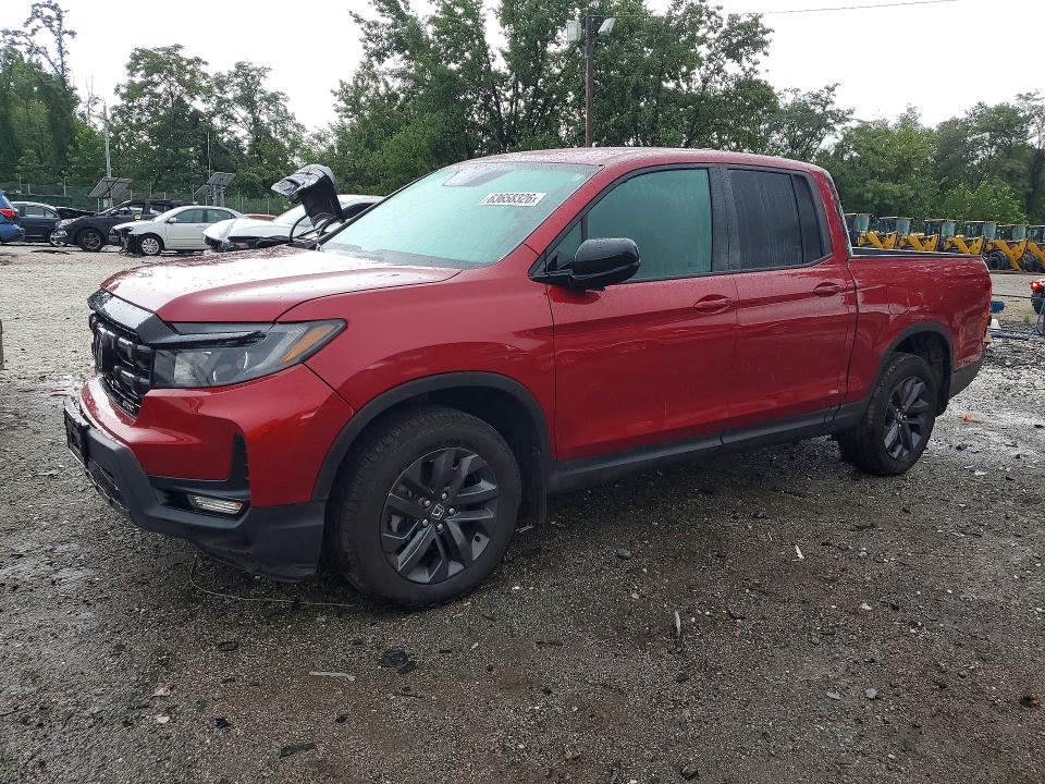 Photo 1 from auction – 2025 HONDA RIDGELINE with VIN 5FPYK3F18SB007238