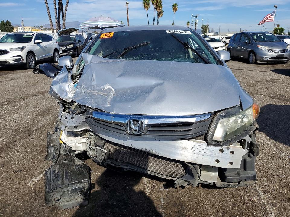 Photo 5 from auction – 2012 HONDA CIVIC with VIN 19XFB5F59CE001597