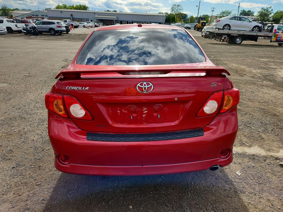 Photo 6 from auction – 2009 TOYOTA COROLLA with VIN 2T1BU40E29C137668