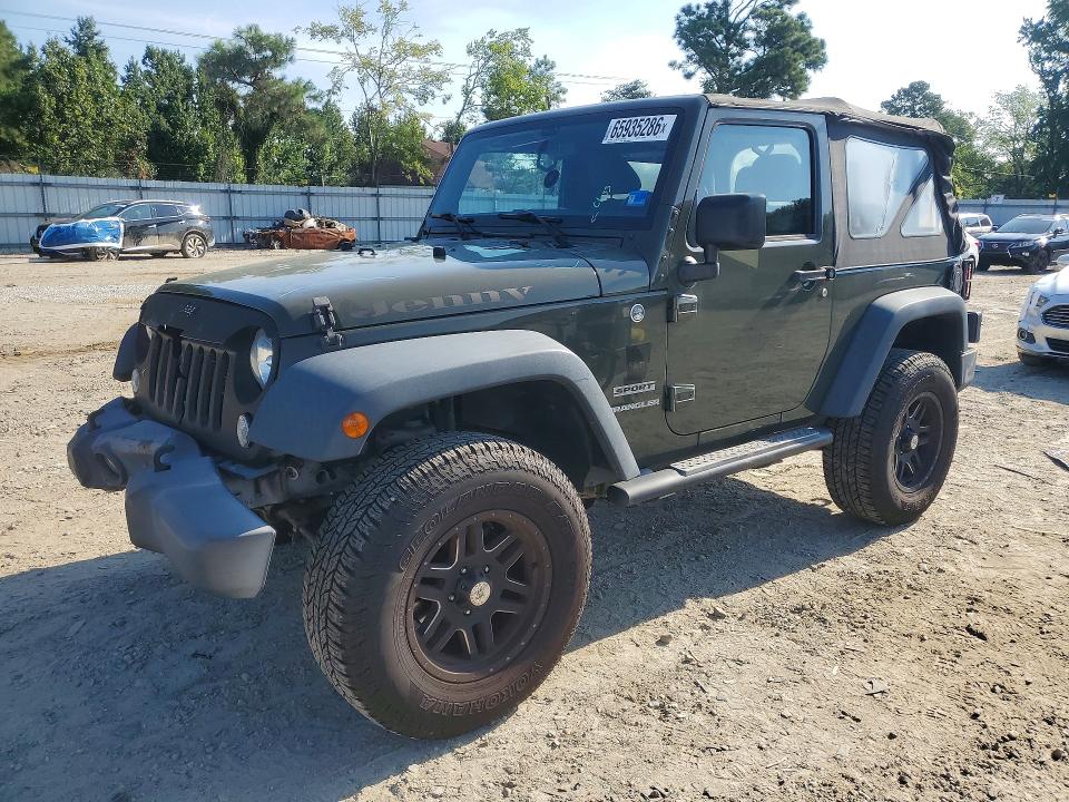 Photo 1 from auction – 2015 JEEP WRANGLER with VIN 1C4AJWAG1FL671829