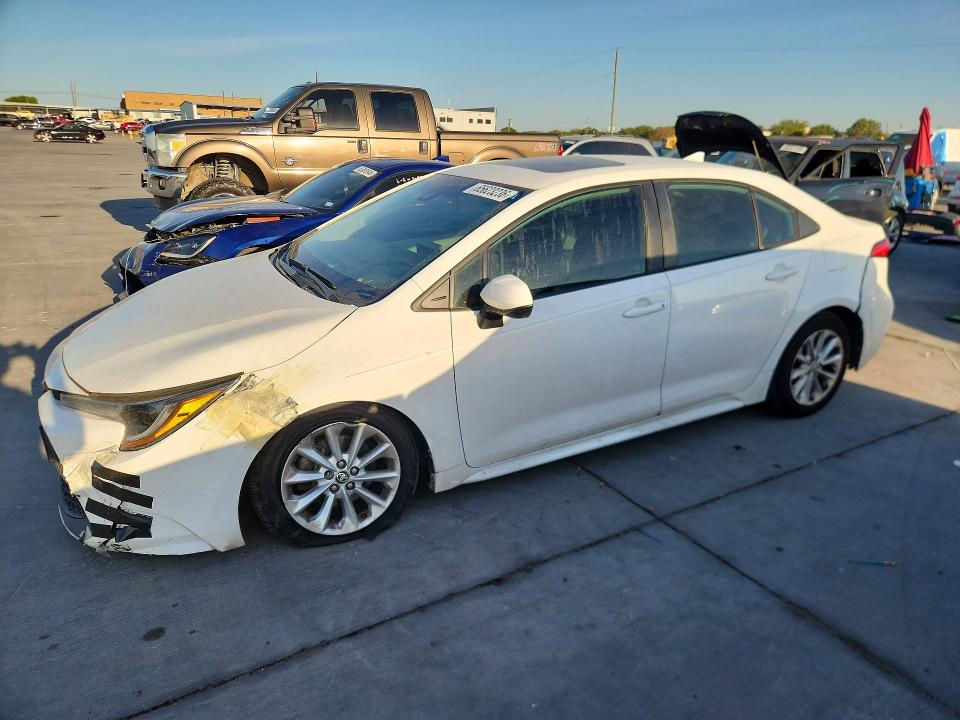 TOYOTA COROLLA 2020 с VIN 5YFHPRAE8LP022545 - Снимка от търг