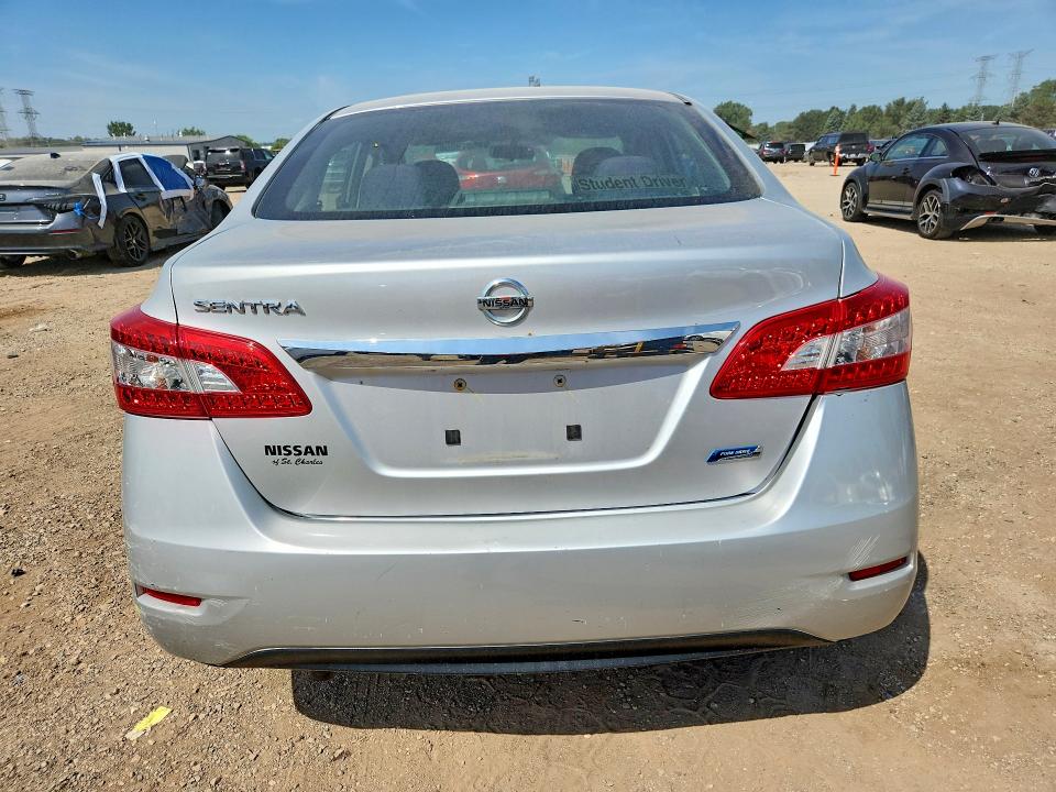 Photo 6 from auction – 2014 NISSAN SENTRA with VIN 3N1AB7AP0EY227840