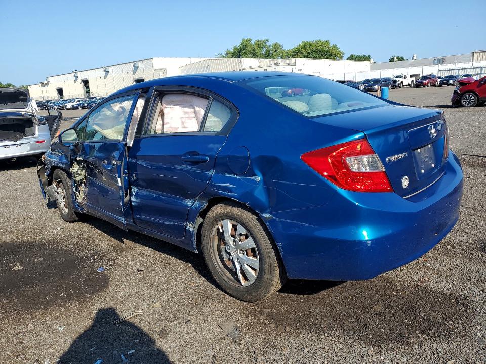 Photo 2 from auction – 2012 HONDA CIVIC with VIN 2HGFB2F58CH584636