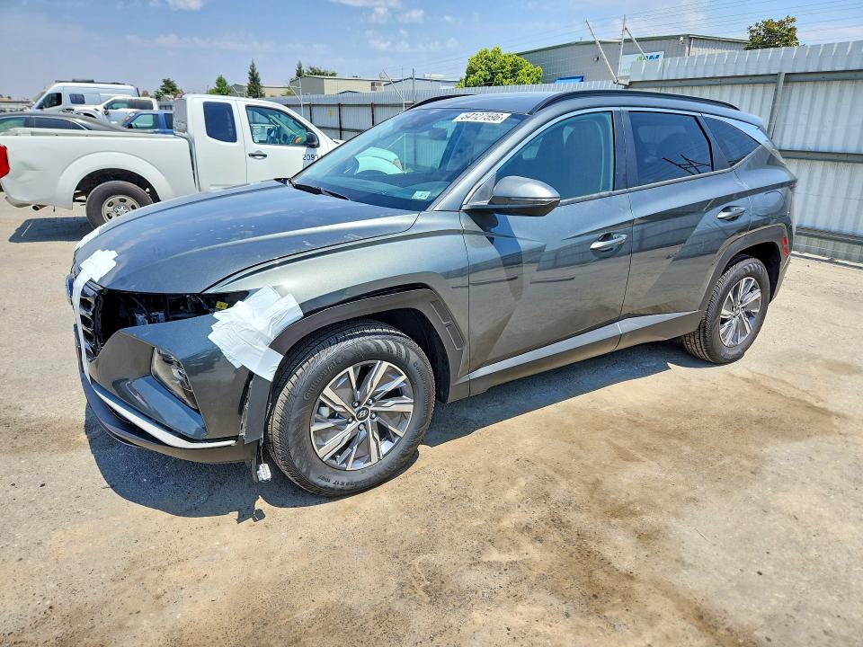 HYUNDAI TUCSON 2022 with VIN KM8JBCA13NU063810 - Photo from auction