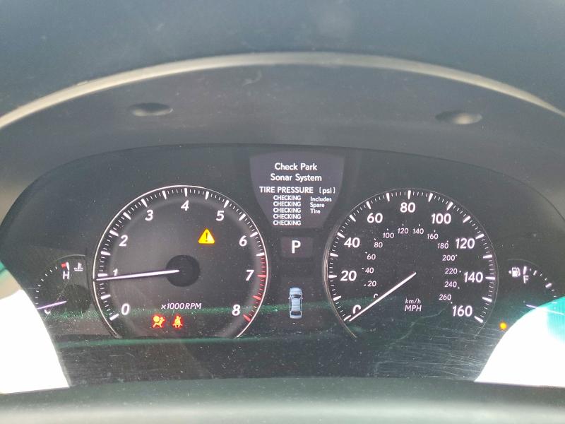 Photo 9 from auction – 2012 LEXUS LS with VIN JTHBL5EF7C5109815