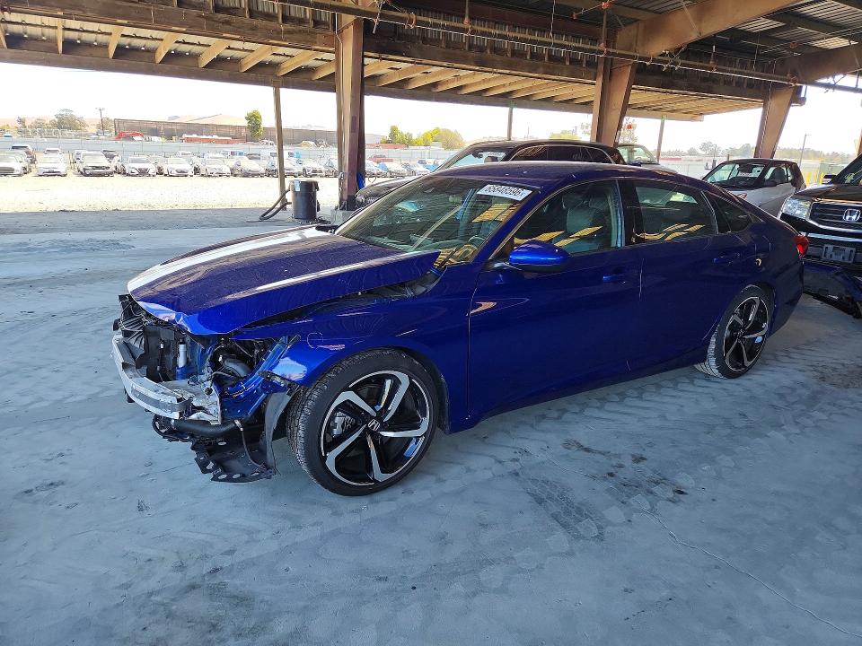 HONDA ACCORD 2018 with VIN 1HGCV1F38JA152191 - Photo from auction