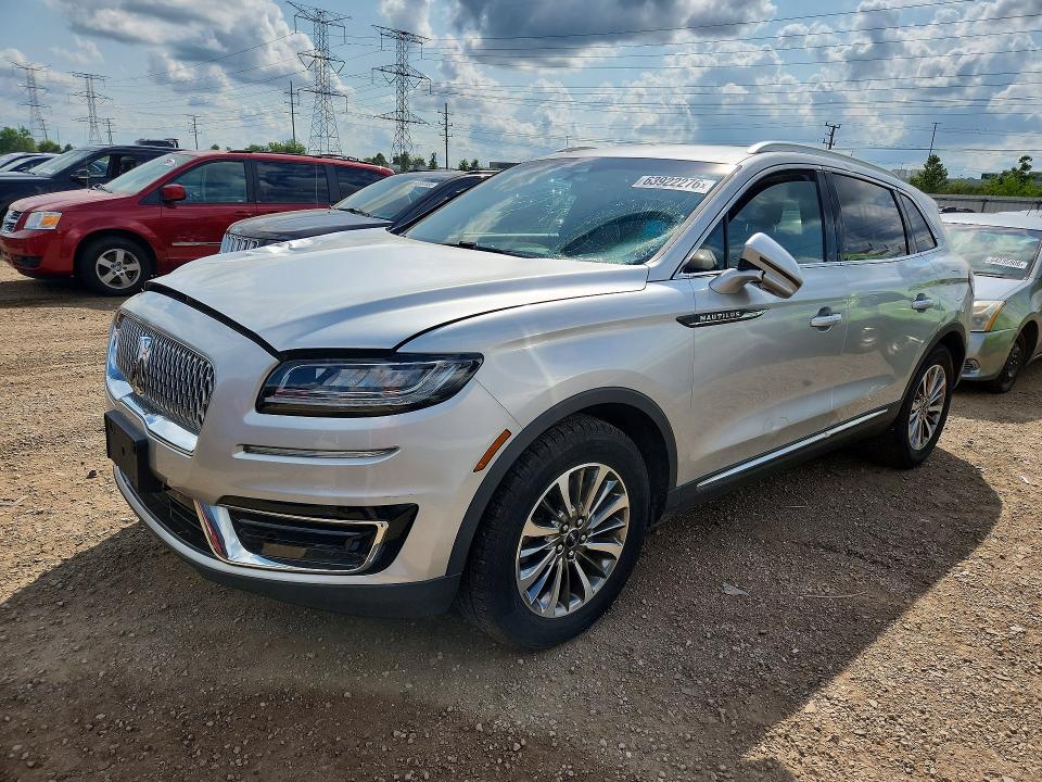 Photo 1 from auction – 2019 LINCOLN NAUTILUS with VIN 2LMPJ6K95KBL17378