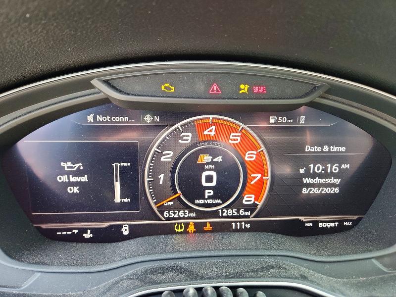 Фото 9 с аукциона – 2018 AUDI S4 с VIN WAUB4AF42JA003732