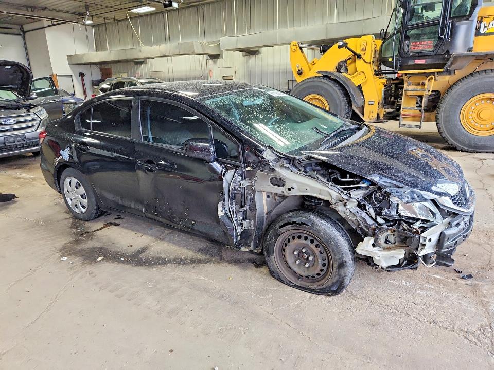 Photo 4 from auction – 2014 HONDA CIVIC with VIN 19XFB2F56EE054050