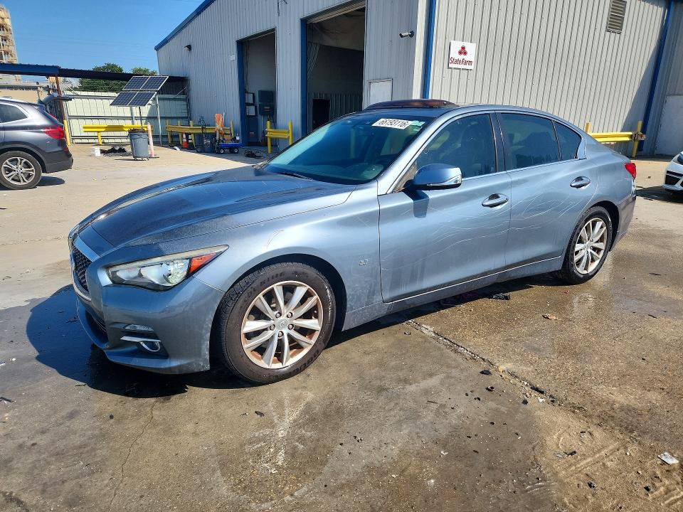 Photo 1 from auction – 2014 INFINITI Q50 with VIN JN1BV7AP9EM691059
