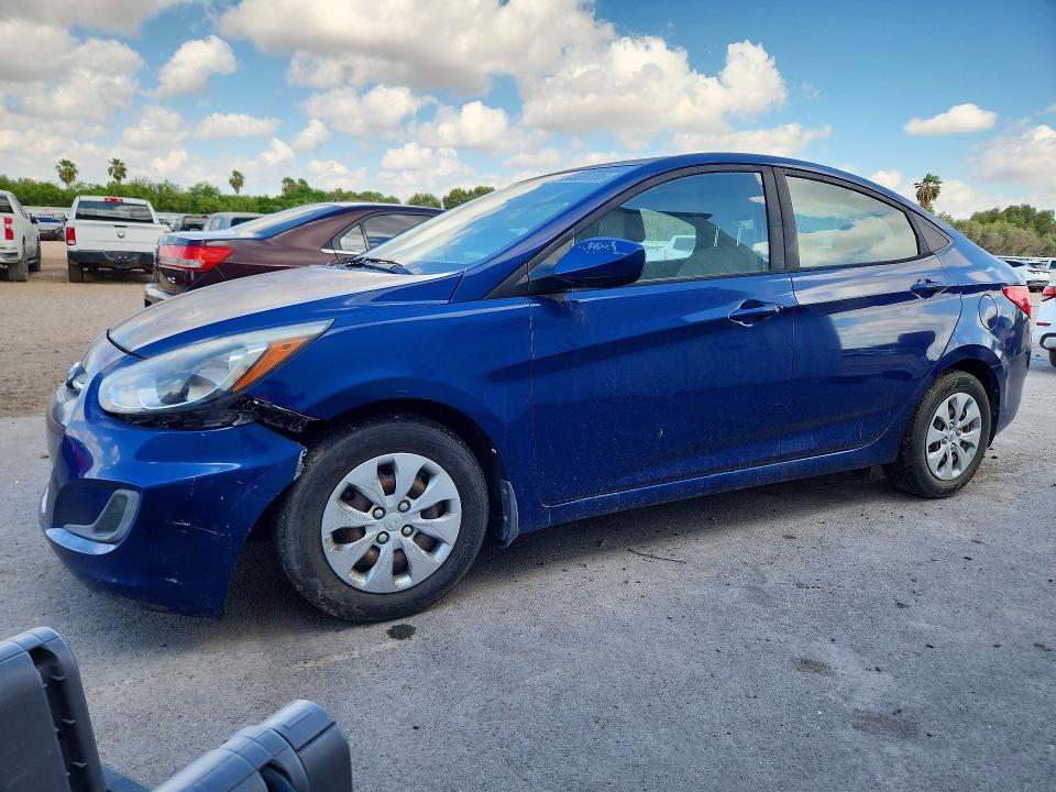 HYUNDAI ACCENT 2016 with VIN KMHCT4AE3GU153945 - Photo from auction