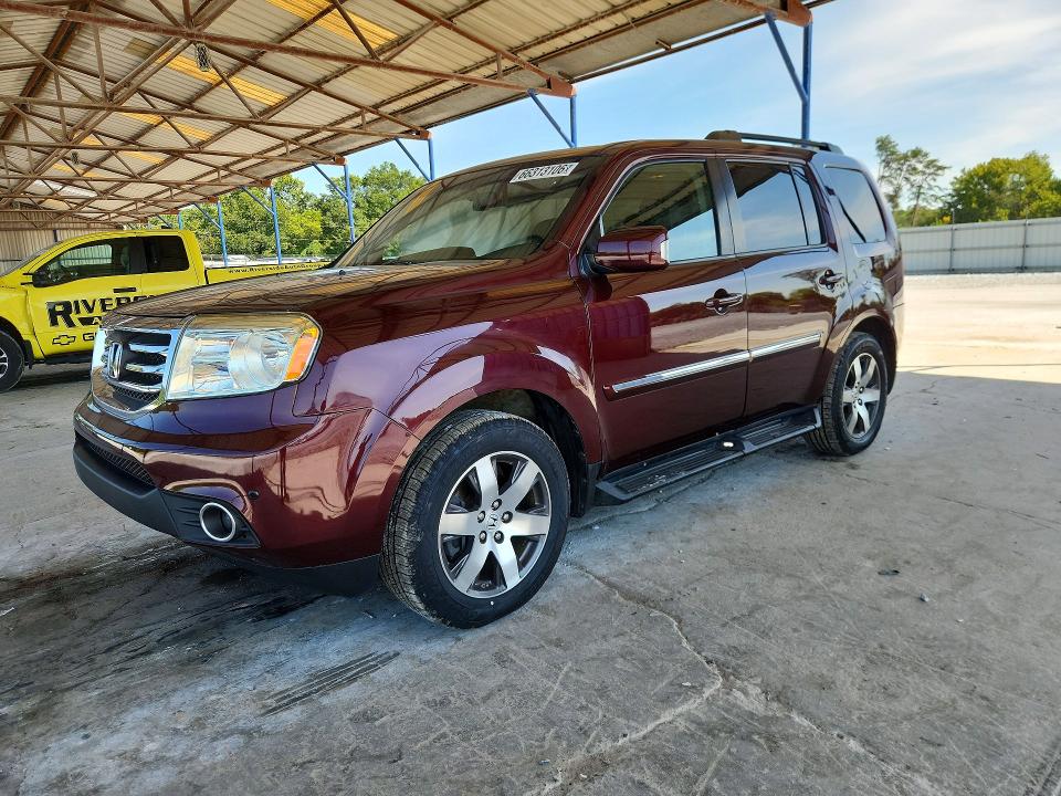 HONDA PILOT 2013 with VIN 5FNYF4H90DB017383 - Photo from auction