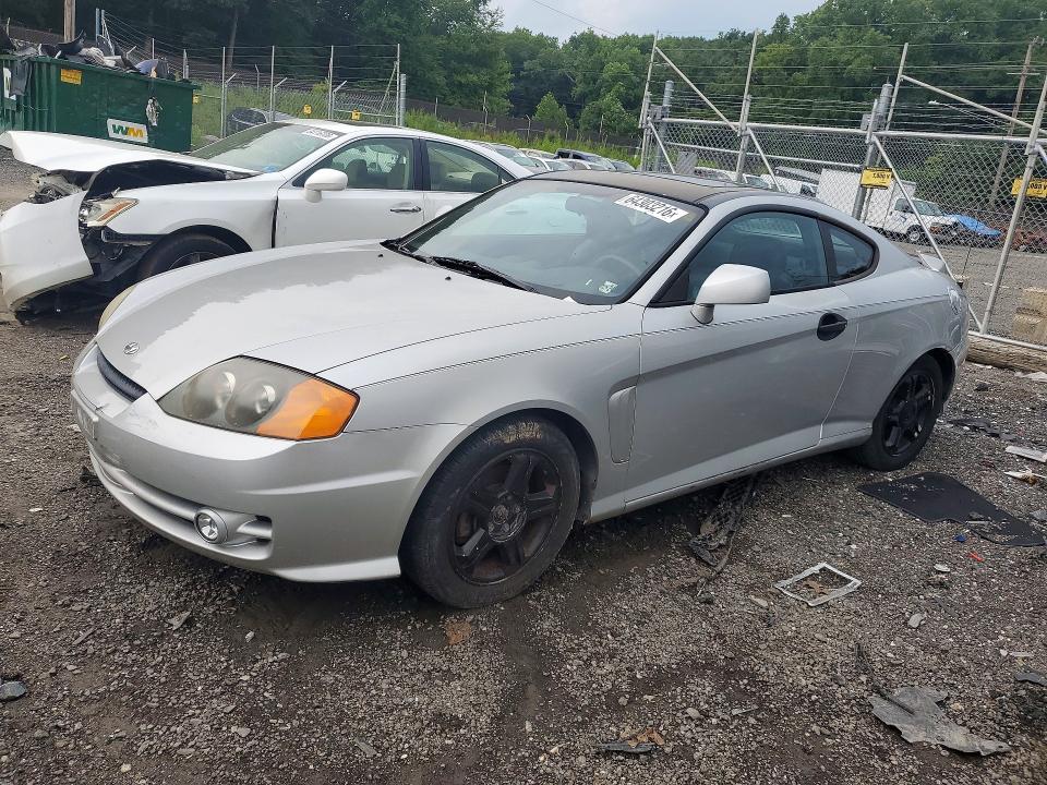 HYUNDAI TIBURON 2003 with VIN KMHHN65F33U013208 - Photo from auction