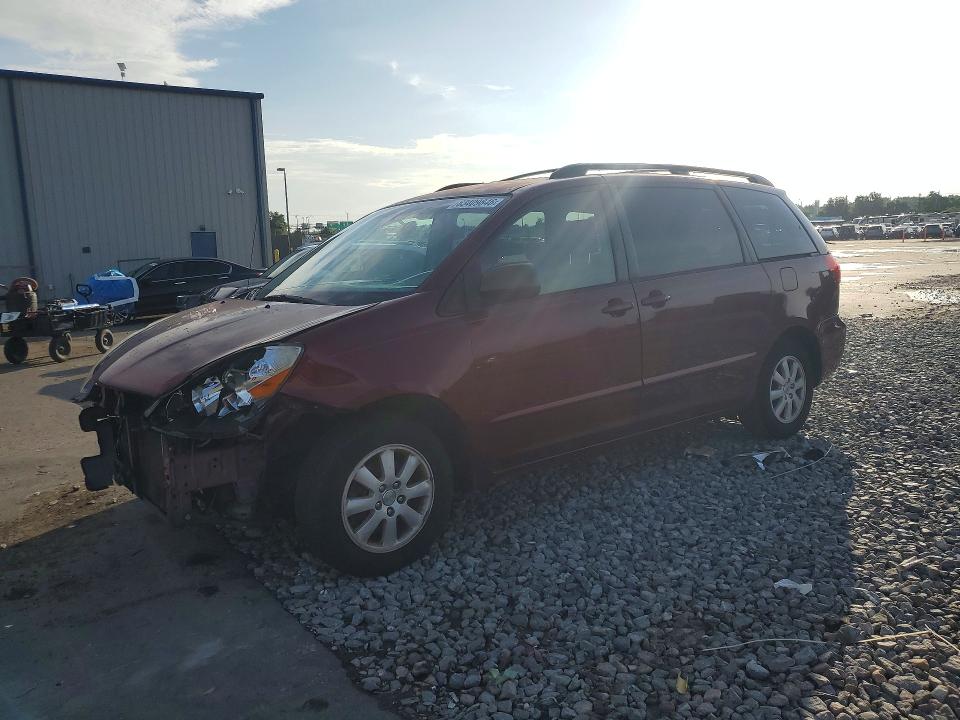 TOYOTA SIENNA 2008 with VIN 5TDZK23C78S166351 - Photo from auction
