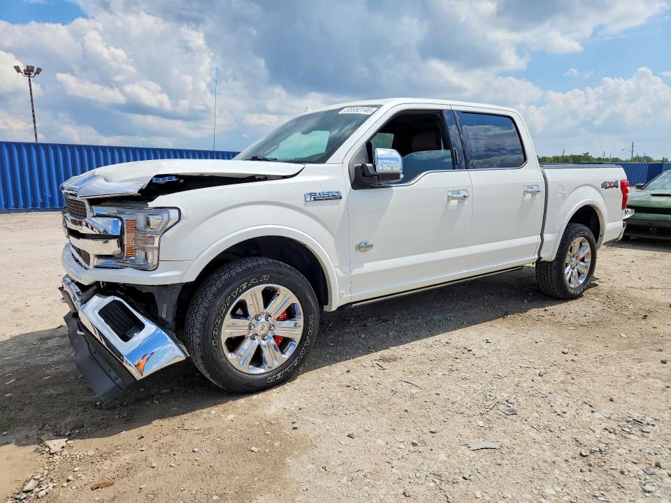 FORD F150 2020 with VIN 1FTEW1E50LFA55743 - Photo from auction