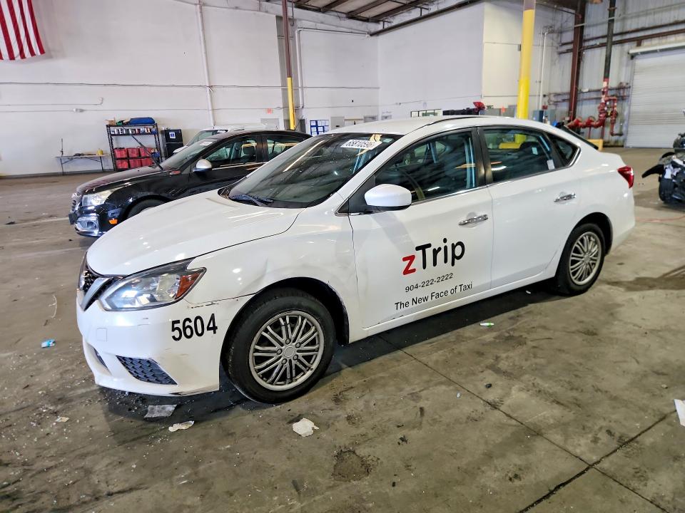 NISSAN SENTRA 2019 with VIN 3N1AB7AP3KY244000 - Photo from auction