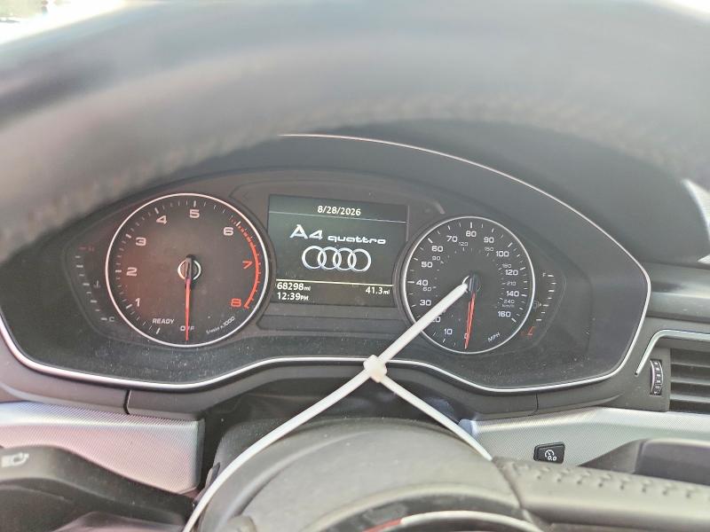 Photo 9 from auction – 2017 AUDI A4 with VIN WAUANAF42HN032790
